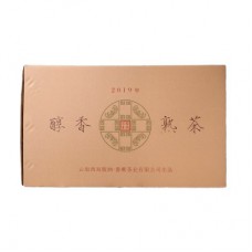 2019年番顺茶业6000克醇香箱装熟茶